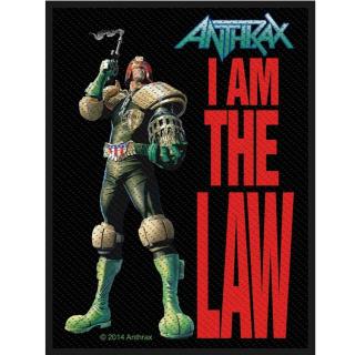 Anthrax - I Am The Law Patch