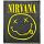 Nirvana - Smiley Patch Aufnäher