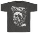 Exploited, The - Vintage Skull T-Shirt