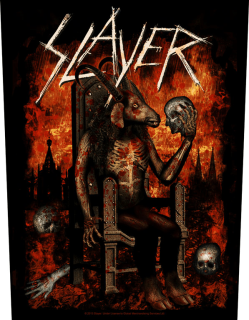 Slayer - Devil On Throne Backpatch Rückenaufnäher