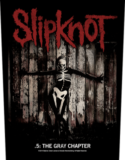 Slipknot - The Gray Chapter Backpatch Rückenaufnäher