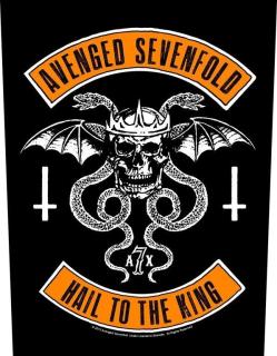 Avenged Sevenfold - Biker Backpatch Rückenaufnäher