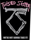Twisted Sister – We are Not Gonna Take It Backpatch...