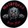 Motörhead - Iron Fist Skull Backpatch Rückenaufnäher