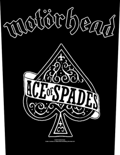Motörhead - Ace Of Spades Backpatch Rückenaufnäher