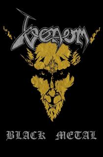 Venom - Black Metal Posterflagge
