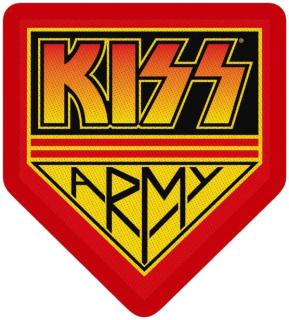 KISS - Army Badge Patch Aufnäher