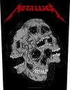 Metallica - Skulls Rückenaufnäher