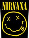 Nirvana - Smiley Rückenaufnäher