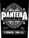 Pantera - Stronger Than All Patch Rückenaufnäher