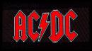 AC/DC - Red Logo -  Patch Aufnäher