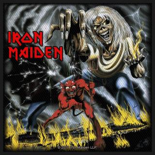 Iron Maiden - Number Of The Beast -  Patch Aufn&auml;her