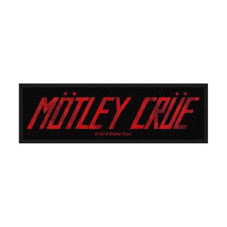 Mötley Crüe - Logo Patch Aufnäher  ca. 15x 5cm
