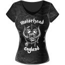 Motörhead - England Vintage Damen Shirt Gr. L