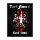 Dark Funeral - Black Metal Cross Patch Aufnäher
