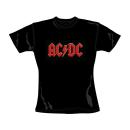 AC/DC - Logo Damen Shirt Gr. L