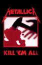 Metallica - Kill Em All - Premium Flagge