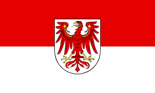 Länderflagge - Brandenburg -