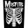 Misfits - Ribcage Backpatch Rückenaufnäher