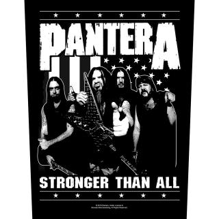 Pantera - Stronger Than All Band Backpatch Rückenaufnäher