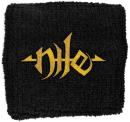 Nile - Gold Logo Schweissband