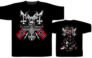 Mayhem - 25 Years Coat Of Arms T-Shirt L