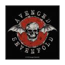 Avenged Sevenfold - Distressed Skull Patch Aufn&auml;her