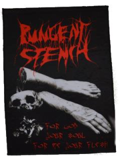 Pungent Stench - For God Your Soul...For Me Your Flesh Backpatch