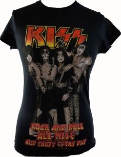 KISS - Rock N Roll All Nite Damen Shirt Gr. M